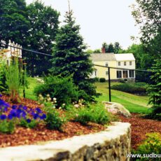 Vinyl Chain Link Fence By Sudbury Cedar Fence Co in Sudbury, MA