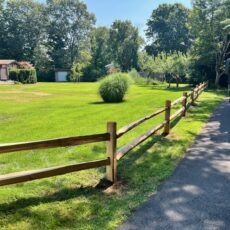 split rail fence, boxborough ma.